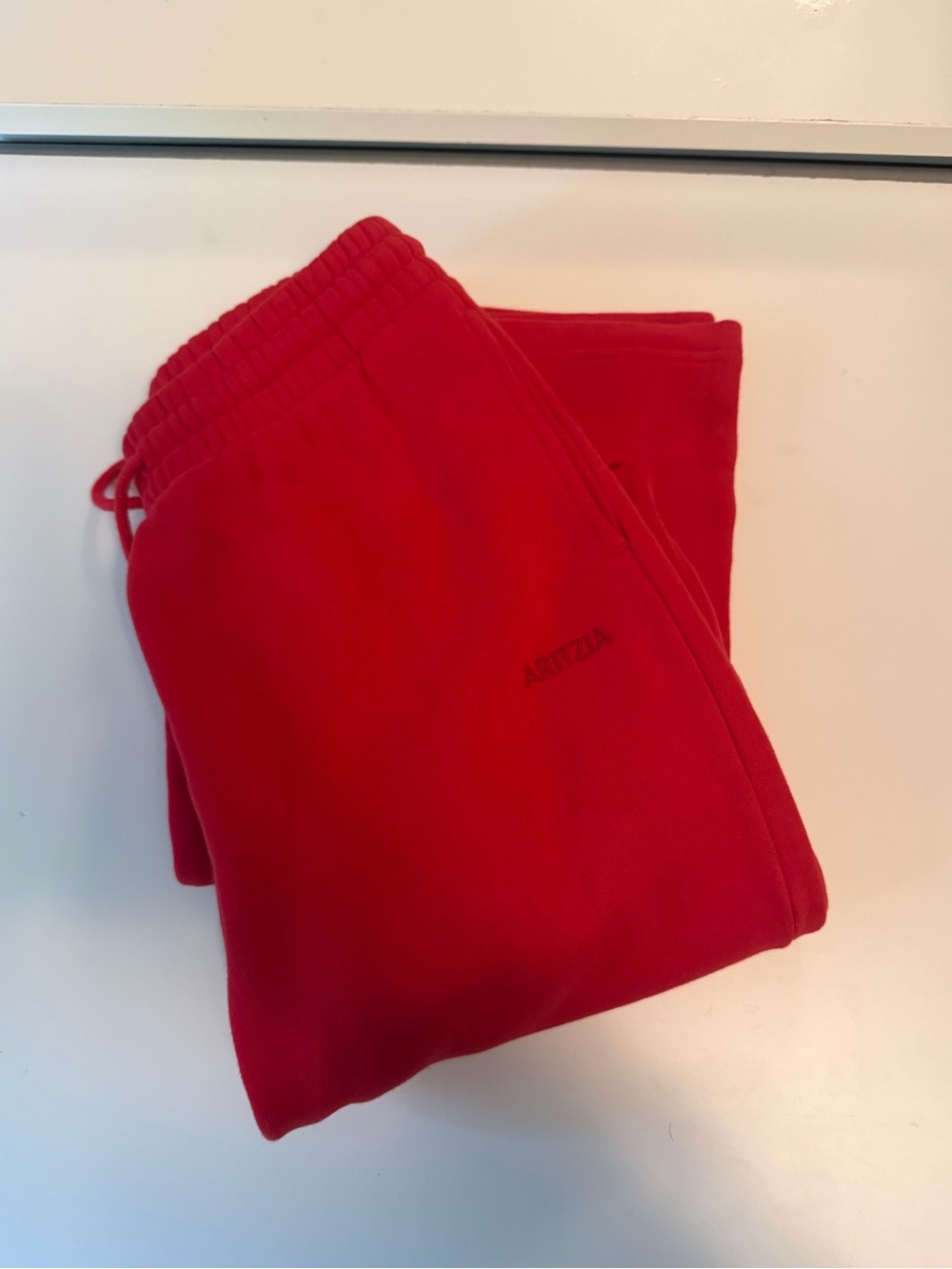 Aritzia Sweatfleece Boyfriend Wide Leg Sweats